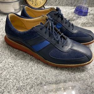 Cole Haan striped casual shoe